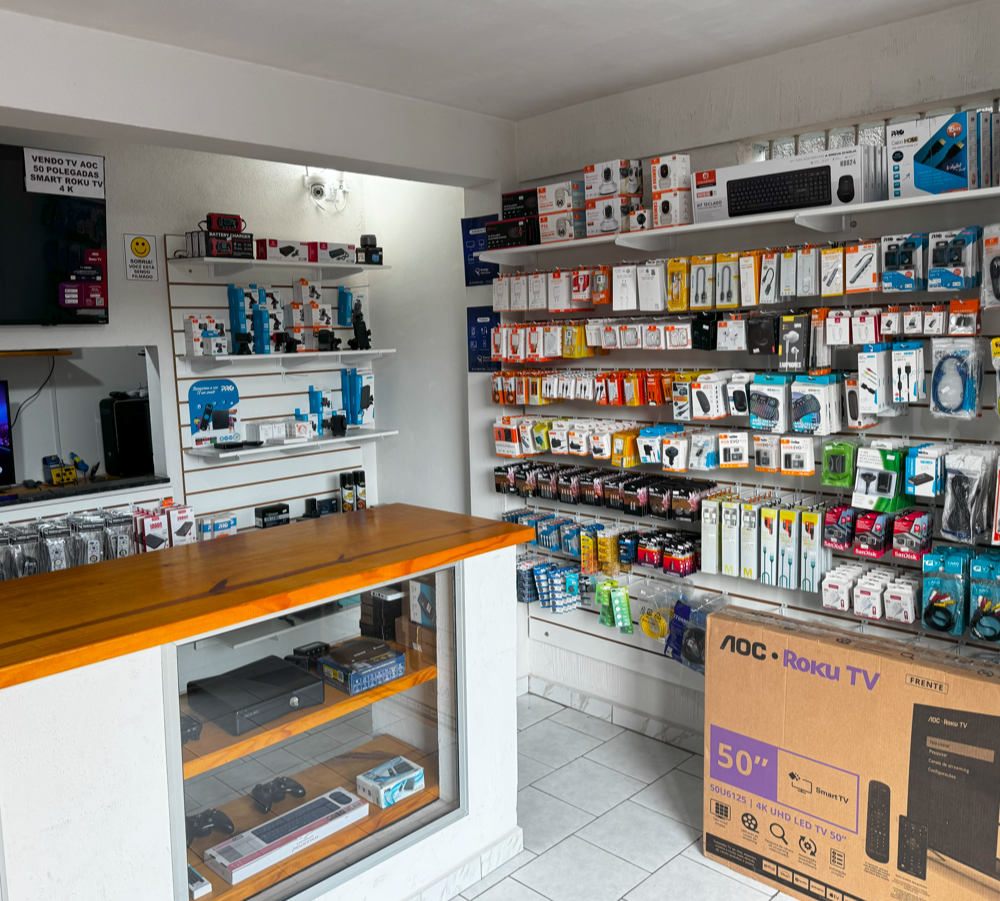 lateral cabos e carregadores